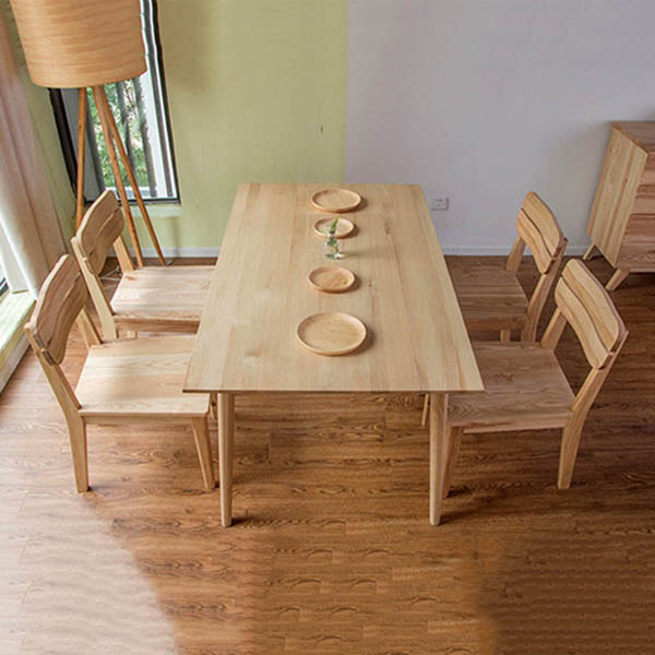 Bộ bàn ăn 4 ghế gỗ sồi