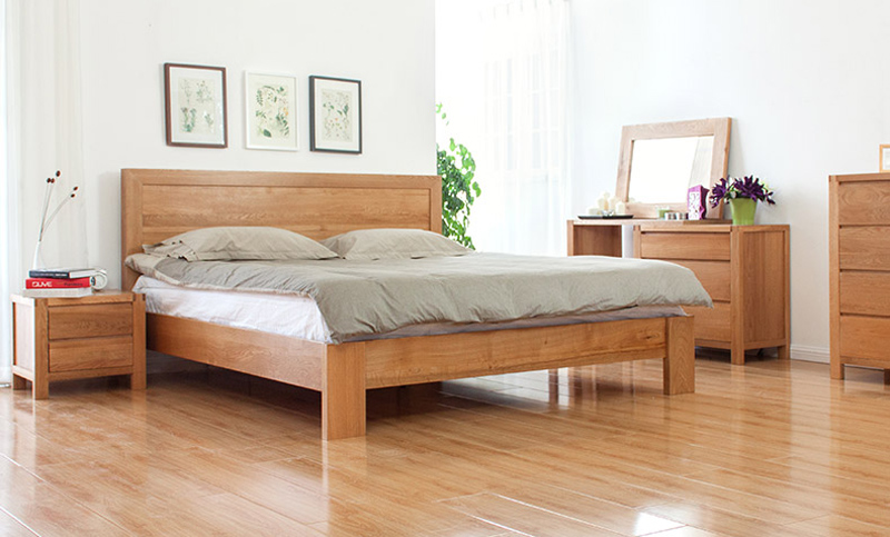 Giường ngủ gỗ MDF cốt lõi xanh