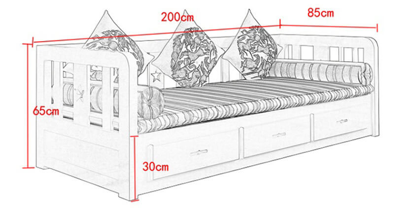 Ghế sofa gỗ thông minh kéo thành giường